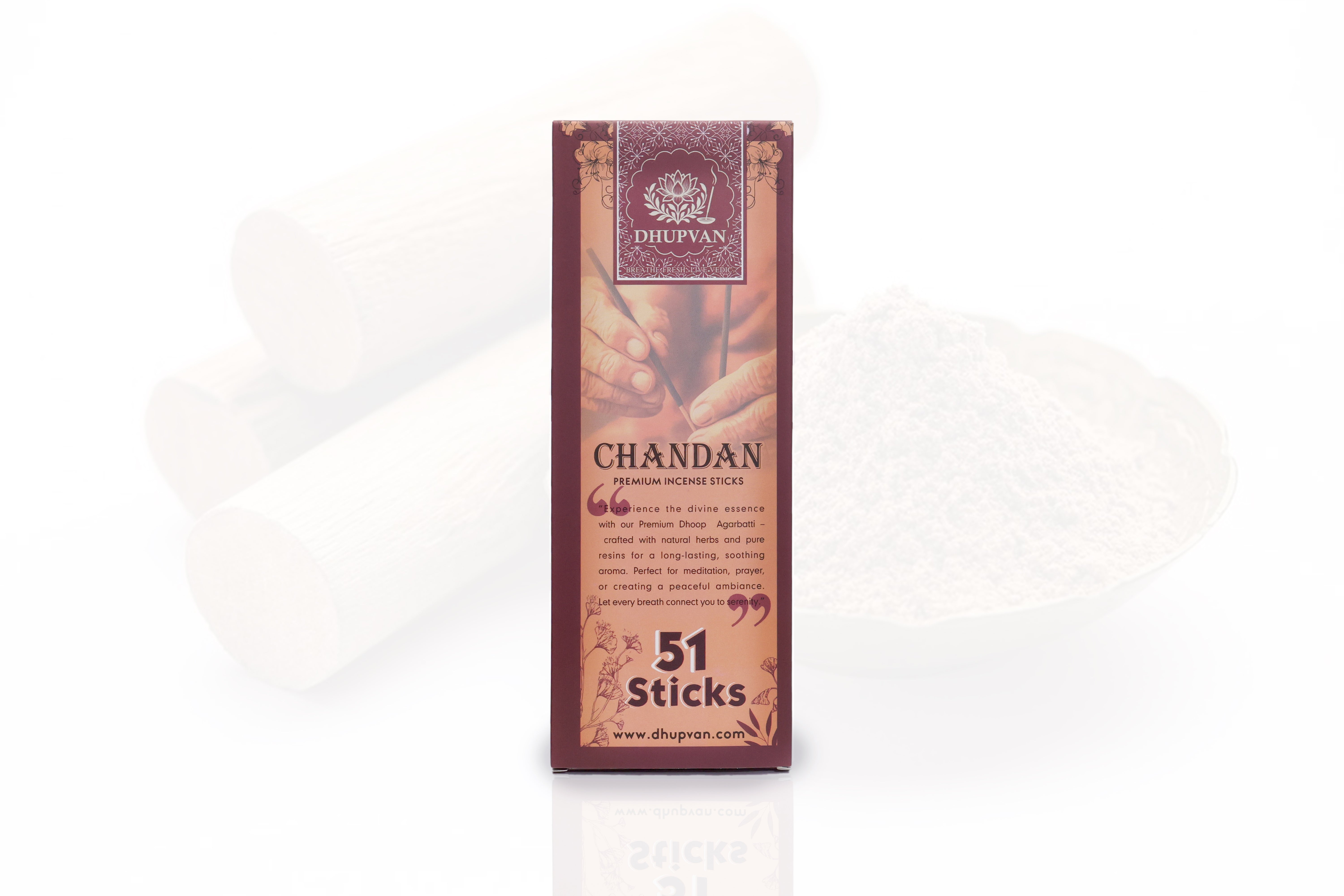 Dhupvan Premium Chandan Agarbatti Sticks