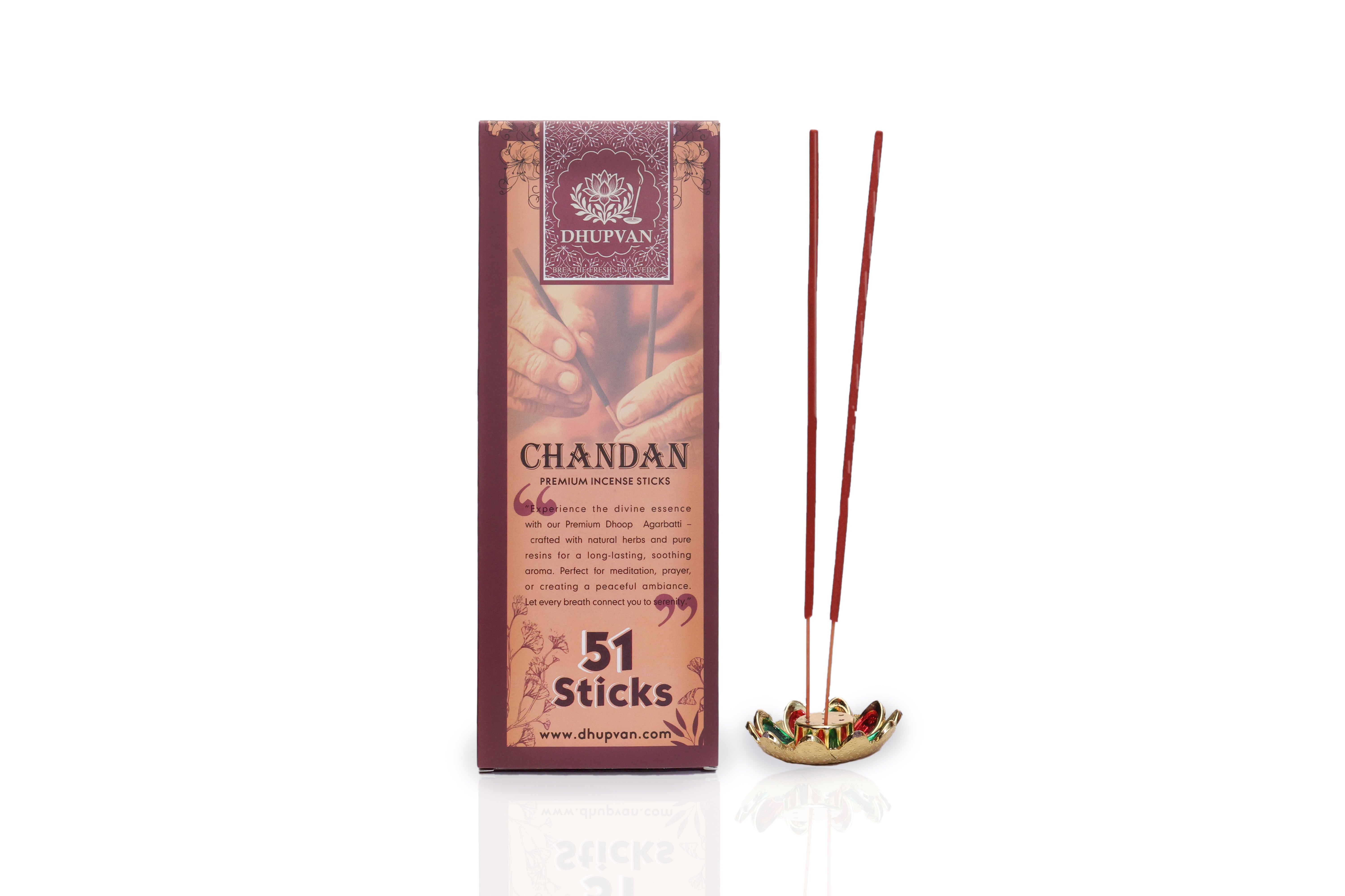 Dhupvan Premium Chandan Agarbatti Sticks