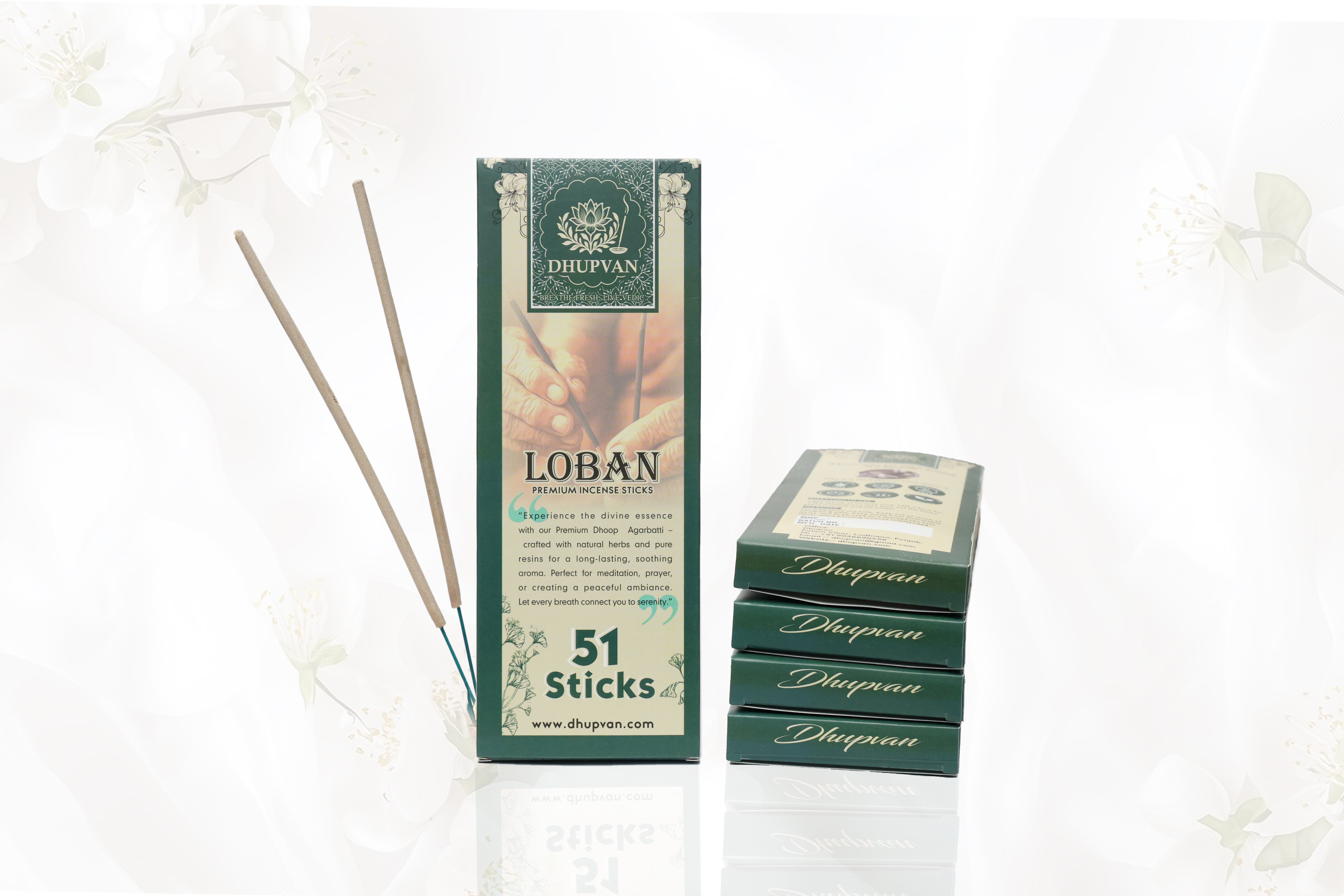 Dhupvan Premium Loban Agarbatti Sticks