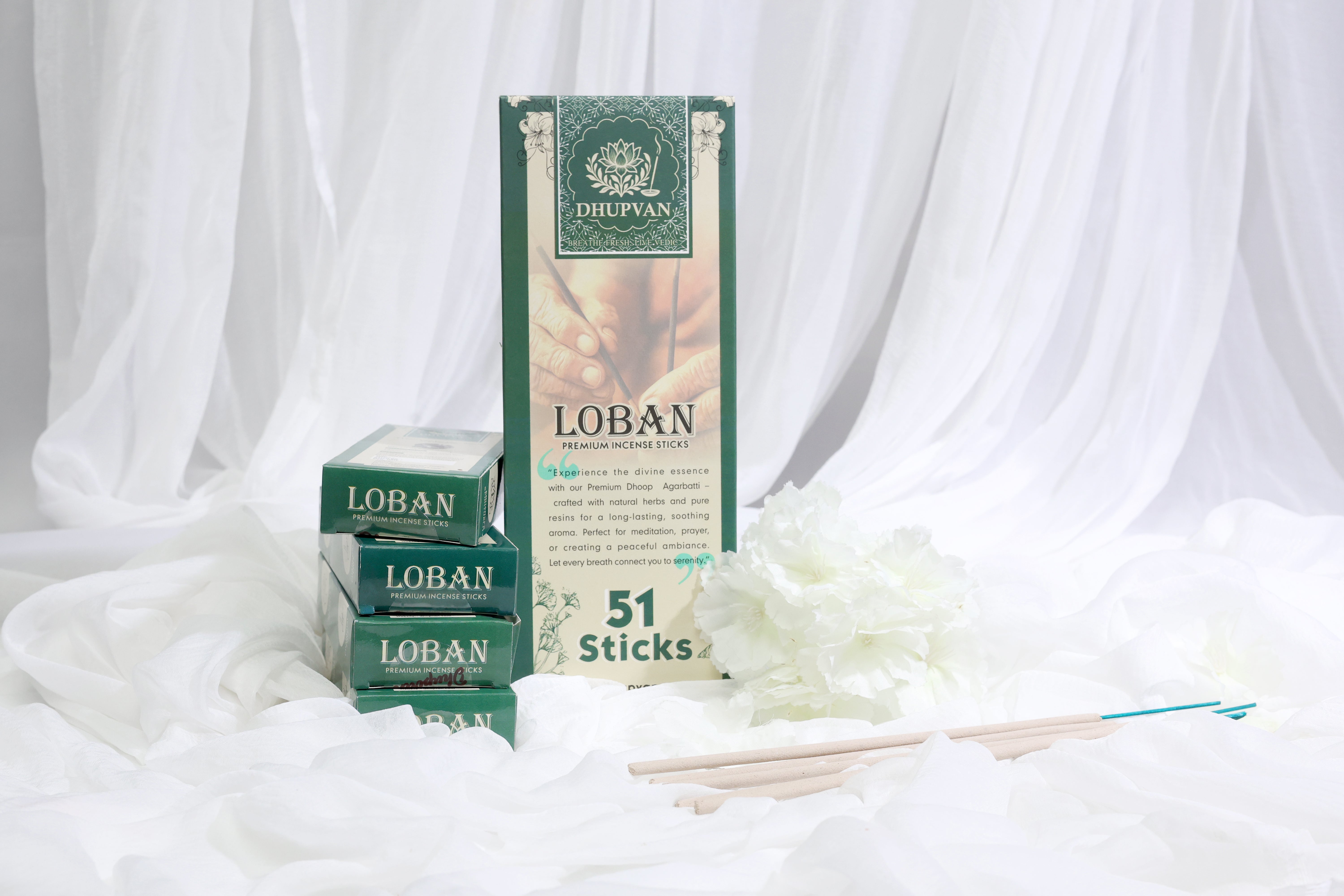 Dhupvan Premium Loban Agarbatti Sticks
