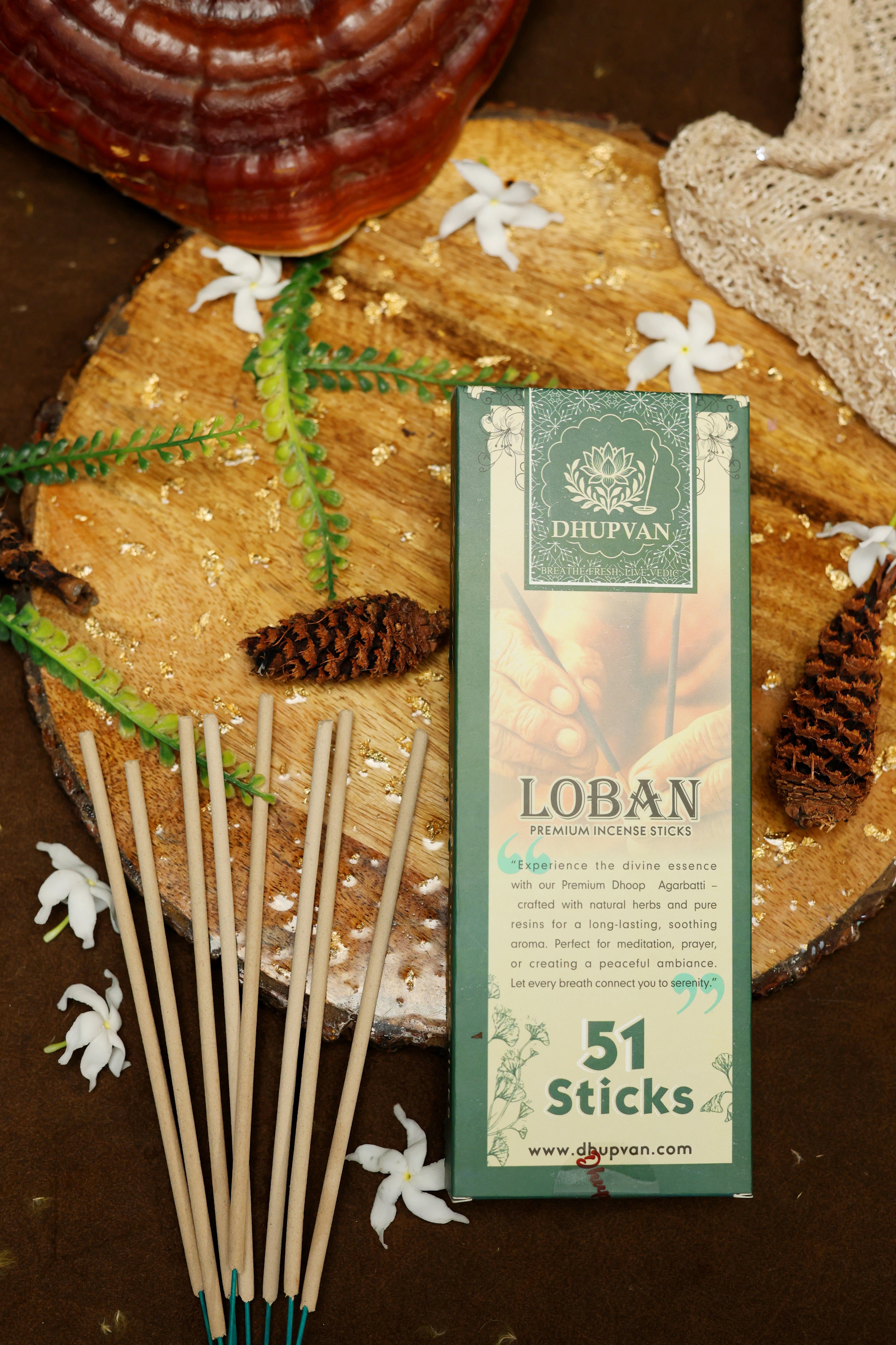 Dhupvan Premium Loban Agarbatti Sticks