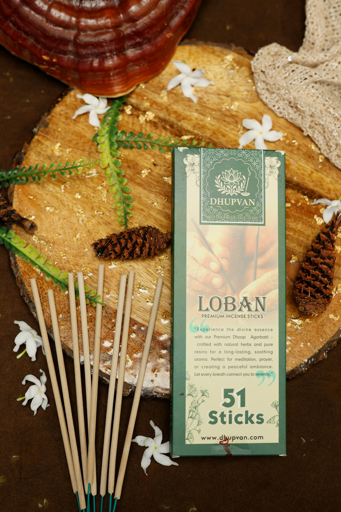 Dhupvan Premium Loban Agarbatti Sticks
