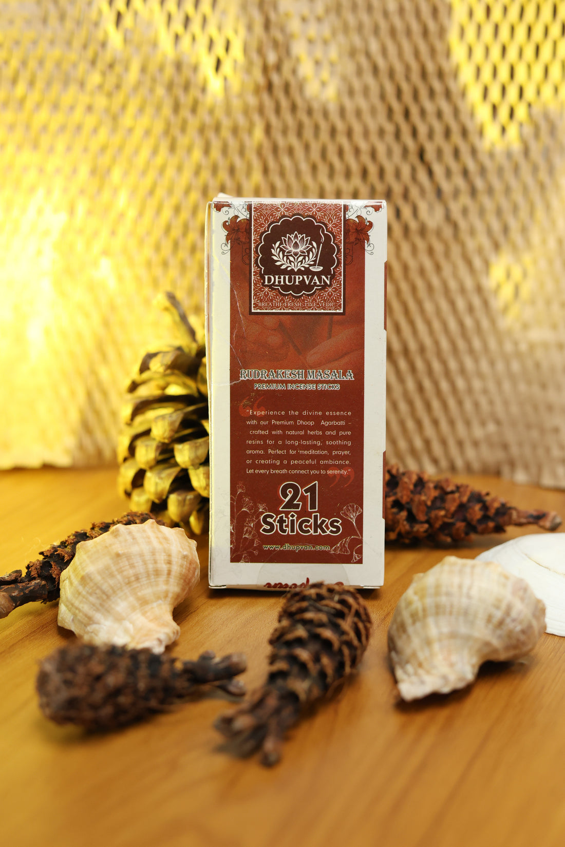 Dhupvan Premium Rudrakesh Masala Dhoop Sticks