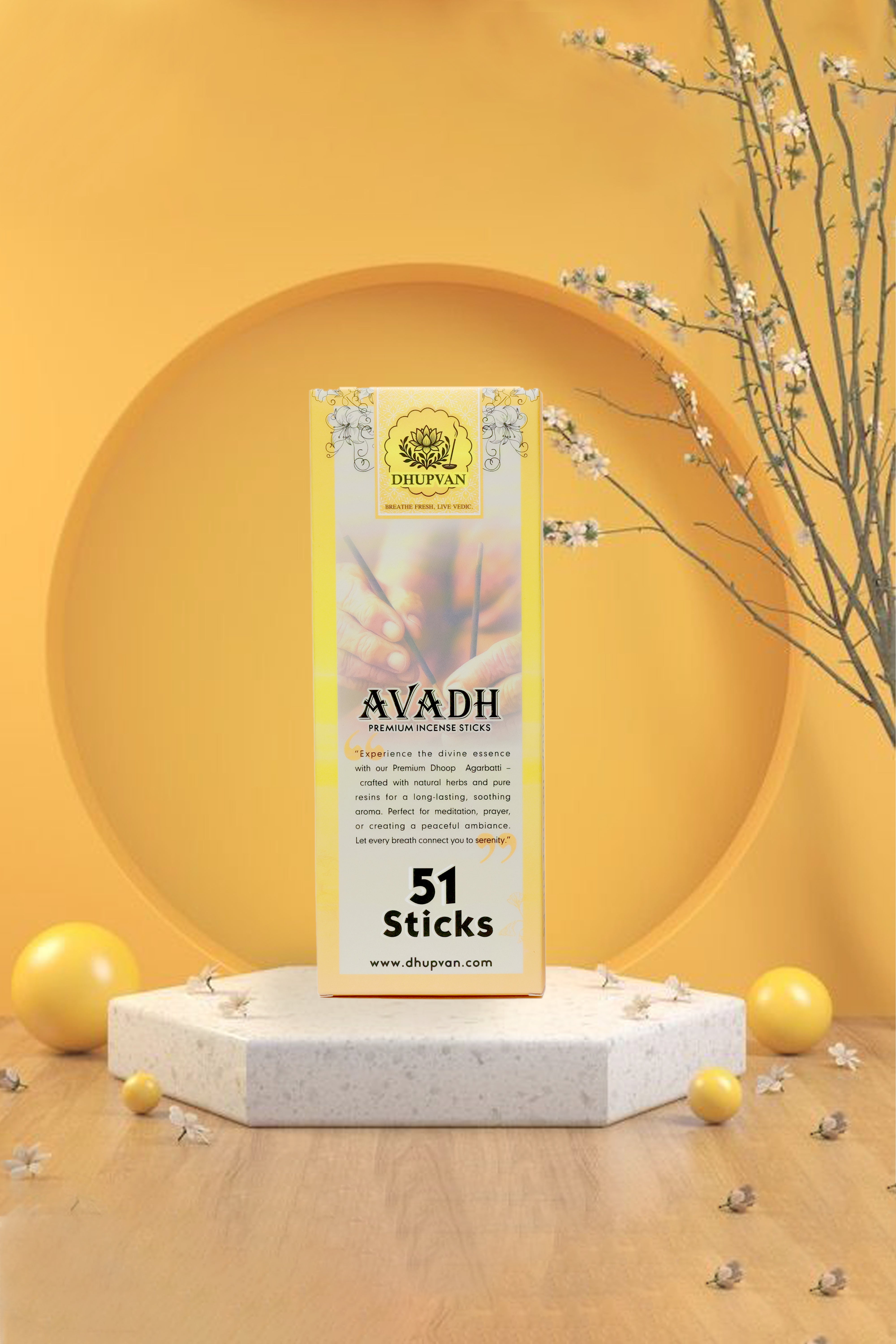 Dhupvan Premium Avadh Agarbatti Sticks