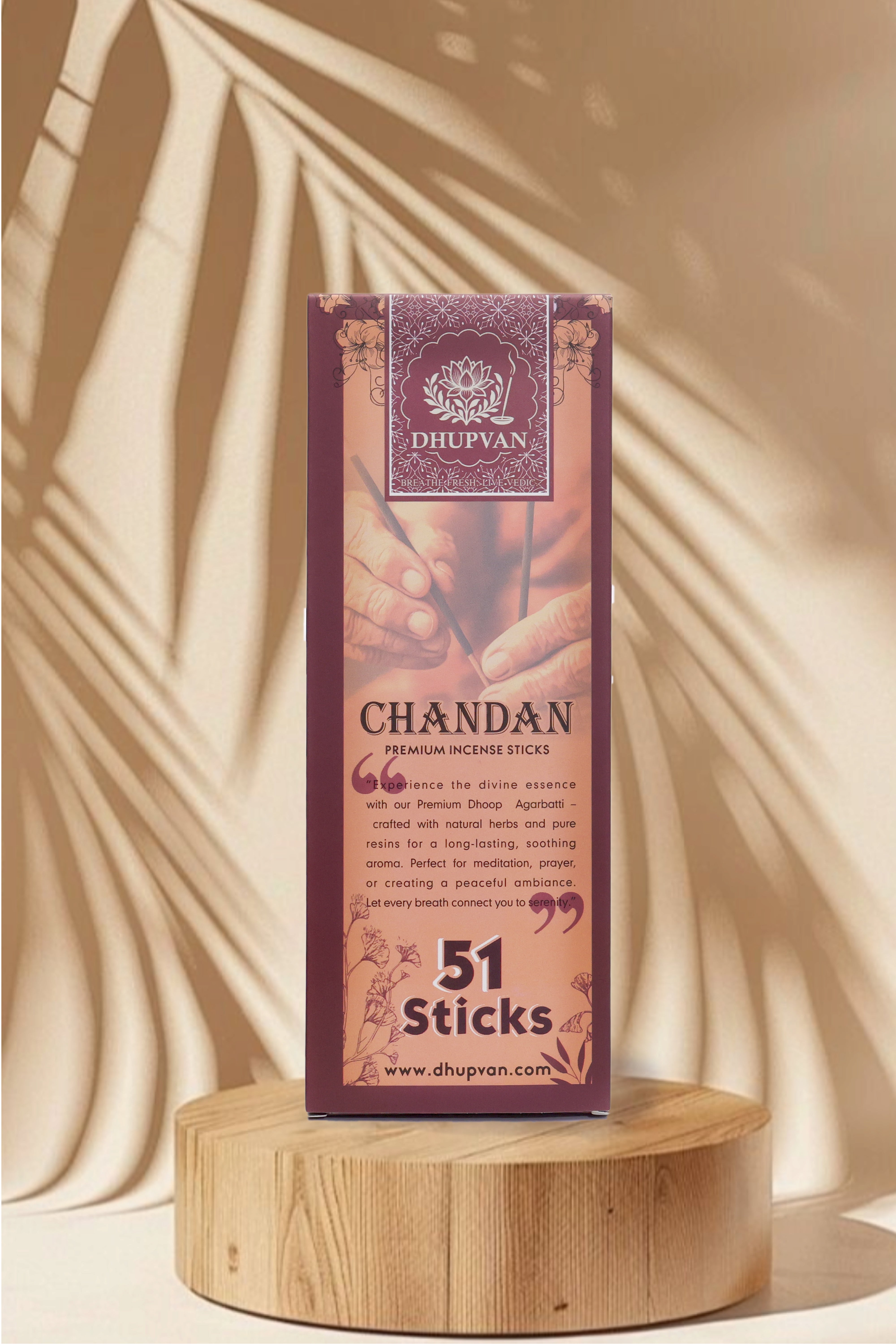Dhupvan Premium Chandan Agarbatti Sticks