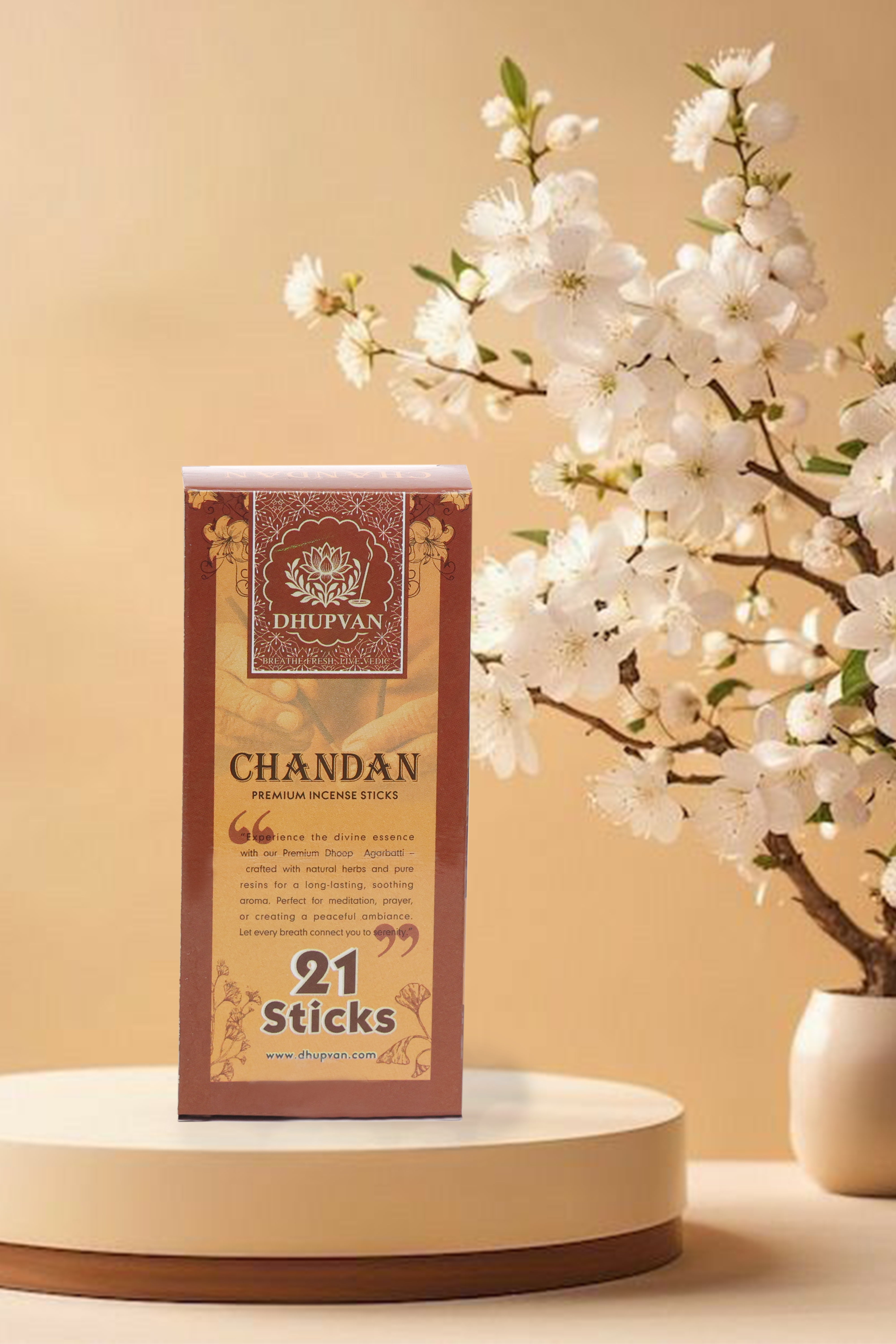 Dhupvan Premium Chandan Dhoop Sticks