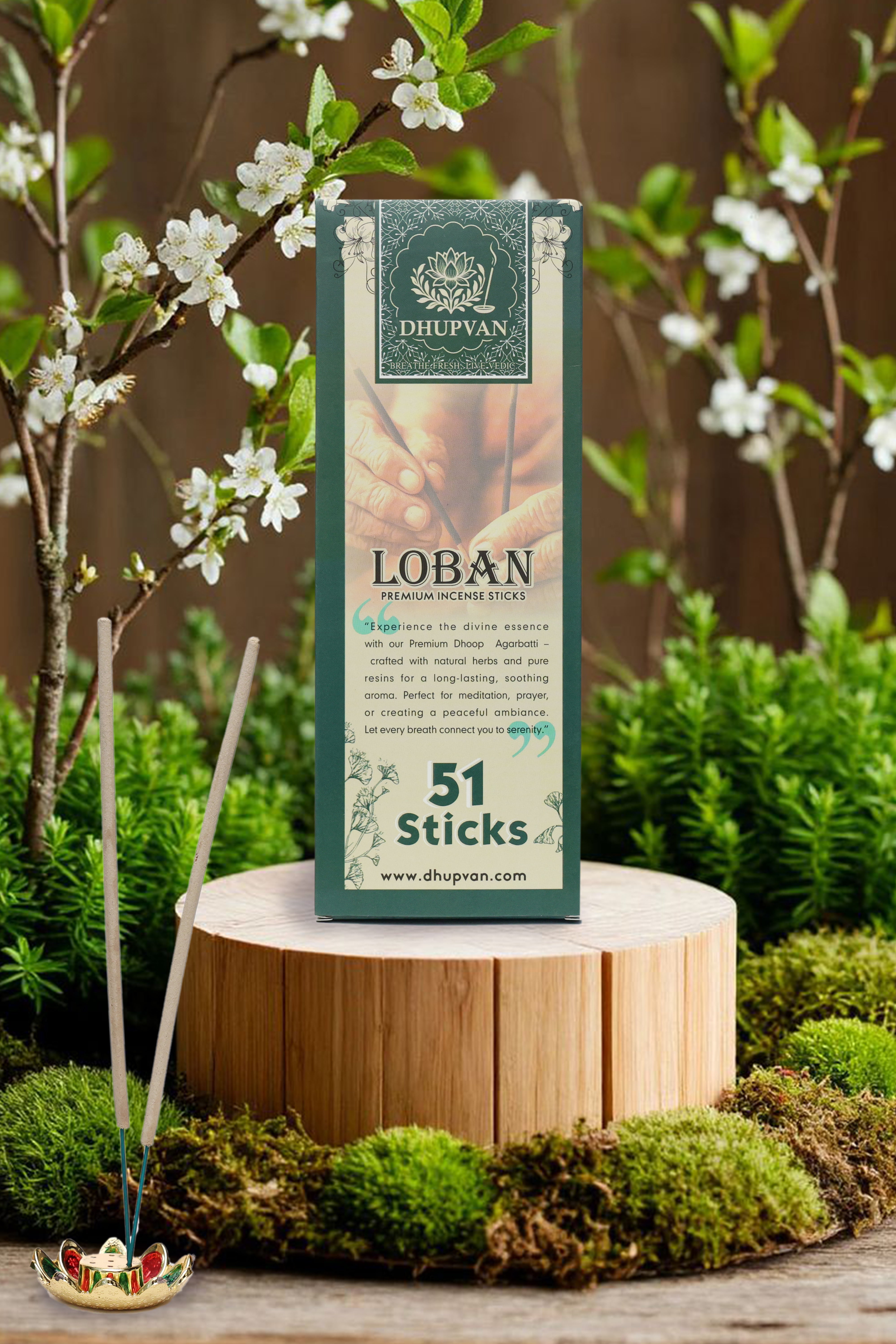 Dhupvan Premium Loban Agarbatti Sticks